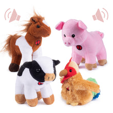Load image into Gallery viewer, 4 Talking Barn Animals