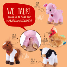 Load image into Gallery viewer, 4 Talking Barn Animals