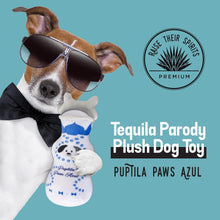 Load image into Gallery viewer, Hoovy Puptila Paws Azul | Funny Dog Toys | Funny Bottle Dog Toy | Gifts for Dogs | Squeaky Dog Toys | Novelty Dog Toys | Dog Birthday Gift