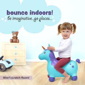 Blue Bouncy Unicorn