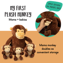 Load image into Gallery viewer, Mom Monkey with 3 Babies