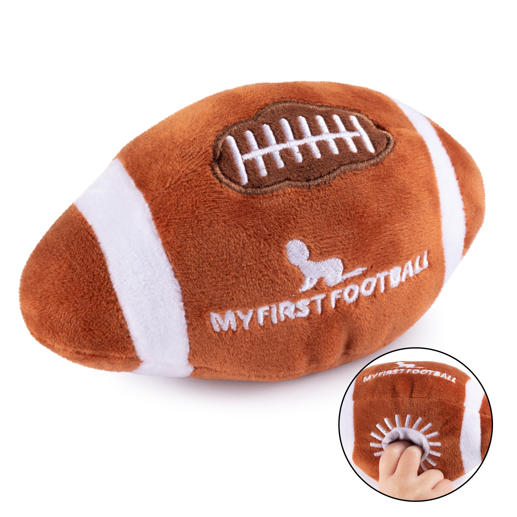 Baby Football Rattle