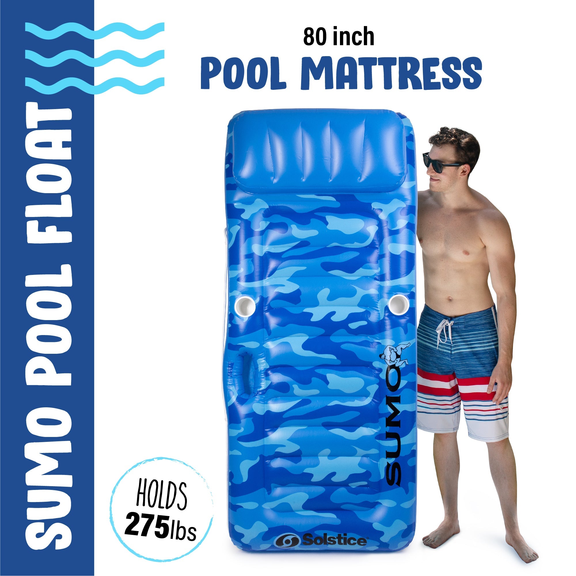 Sumo Pool Float Mattress – Plush Creations 195